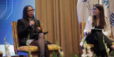 La viceministra de Asuntos Registrales, Sara Larios, aseguró que el conocimiento y la protección de la propiedad intelectual son piezas fundamentales para el crecimiento productivo y competitivo del país.