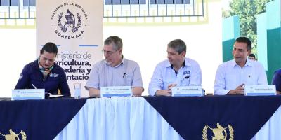 MAGA e IICA inician nueva etapa de trabajo en favor del sector agrícola rural