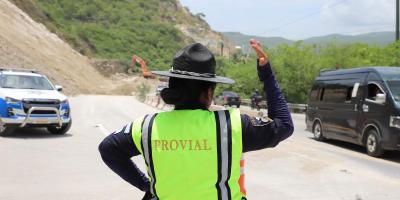PROVIAL responde a 26 emergencias de desprendimientos de tierras atendidas este año en todo el país 