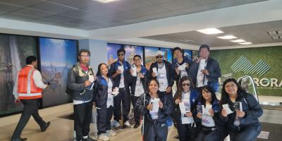 Selección Masculina y femenina de goalball guatemalteca 