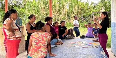 Promueven alimentación saludable en comunidades de Puerto Barrios