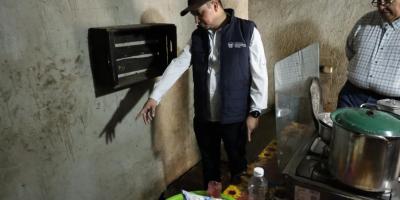 Viceministerio de Vivienda y CONRED articulan acciones para atender a familias afectadas por el sismo del 8 de julio en San Vicente Pacaya