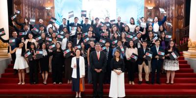 60 jóvenes guatemaltecos recibieron becas educativas de la República de China (Taiwán).