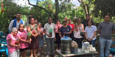 Promueven producción sostenible de cultivos en Suchitepéquez
