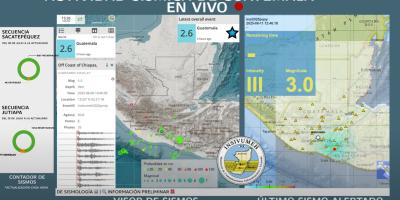 Nueva herramienta de INSIVUMEH: Visualiza los sismos en tiempo real a través de YouTube