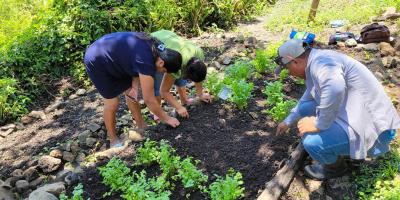 Agricultores de Chiquimula beneficiados con nuevos huertos comunitarios 