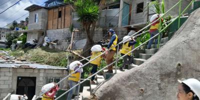 Obra de mitigación de riesgo en Asentamiento María Teresa Caballeros, beneficia a más de mil personas