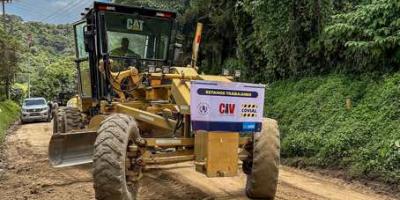 Covial inicia trabajos de mantenimiento en la Ruta Nacional 18 para mejorar la vida de las familias jalapanecas