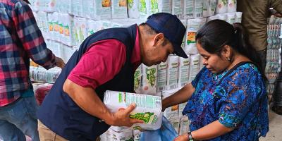 Familias de Alta Verapaz reciben raciones alimentarias de programa APA