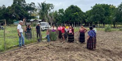 Fortalecen producción agrícola y seguridad alimentaria en Sayaxché
