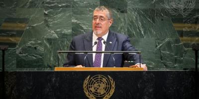 Presidente Bernardo Arévalo ante la ONU