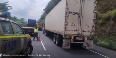 Provial brinda asistencia por accidente en el km 48 de la ruta al Pacífico