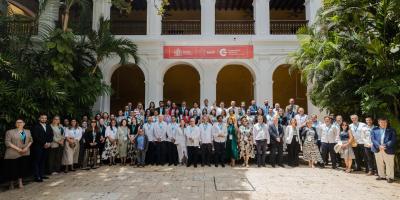 Participantes en el seminario “Reflexión sobre la Estrategia de la Cooperación Iberoamericana”,