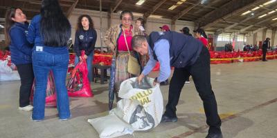 Inicia entrega de raciones alimentarias por inseguridad alimentaria en Quetzaltenango
