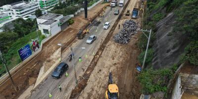 Habilitan dos carriles para vehículos livianos en el km 24