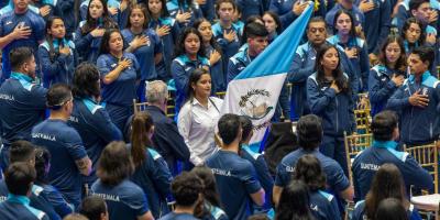 Juramentación atletas Juegos Centroamericanos 2025