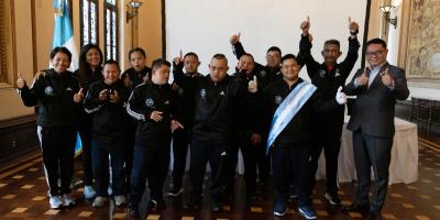 Futsal Down Guatemala Juramentado