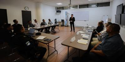 El evento contó con la participación de representantes del Ministerio de Gobernación, Ministerio de la Defensa Nacional, la Secretaría de Inteligencia del Estado, la Administración Nacional de Aeropuertos, el Aeropuerto Internacional La Aurora y el Aeropuerto Mundo Maya