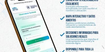 Udevipo lanza una nueva aplicación para visibilizar asentamientos informales