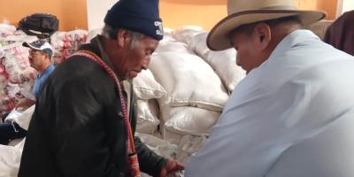 Asistencia alimentaria llega a familias de Sacapulas