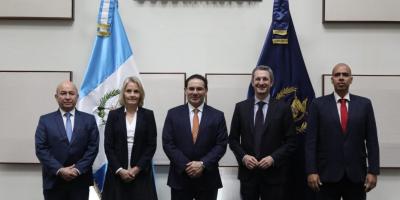 El Ministro Marco Antonio Villeda fortalece cooperación con la Unión Europea para el combate al crimen organizado
