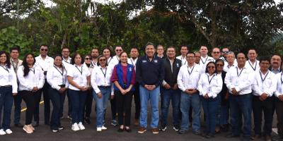 Autoridades de SEGEPLAN y los 26 Delegados Departamentales y Subdepartamentales participaron en la capacitación.
