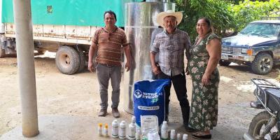 Fortalecen la producción agrícola en El Chal