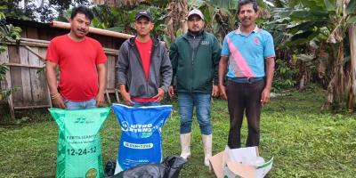 Fortalecen producción de frijol en San Francisco, Petén 