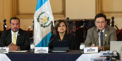 Presentación de resultados en la reunión del Sistema Migratorio Guatemalteco