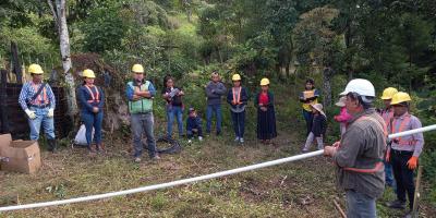 Sistemas de riego y reservorios impulsan seguridad alimentaria en Baja Verapaz