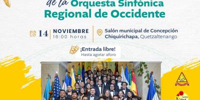  Orquesta Sinfónica Regional de Occidente en Concepción Chiquirichapa