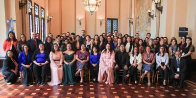 Palacio Nacional de la Cultura es sede de concierto en honor al B’elejeb’ B’atz’, Día de la Mujer Maya