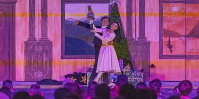 "El Cascanueces" tuvo su participación en San Lucas Sacatepéquez. 