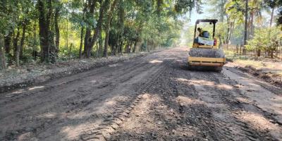 CIV mejora camino entre Suchitepéquez y Escuintla para fortalecer la movilidad de las comunidades rurales