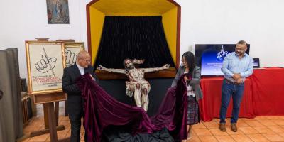 CEREBIEM entrega oficialmente el Cristo Crucificado del Siglo XVII