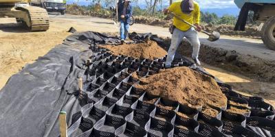 Covial recupera tramo hundido entre Totonicapán y Huehuetenango