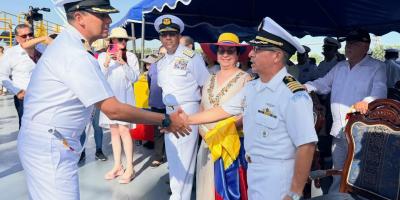 El Buque Escuela ARC “Gloria” llega a Guatemala para celebrar 200 años de cooperación entre Guatemala y Colombia