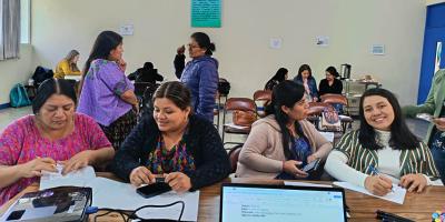 Capacitan a extensionistas en Alta Verapaz para fortalecer capacidades productivas 