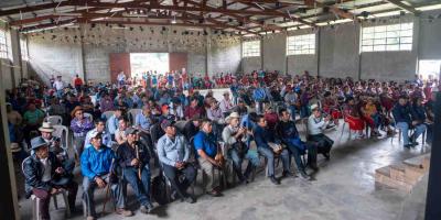 UCEE acompaña a comunidades de Uspantán para que impulsen proyectos que transformen su calidad de vida