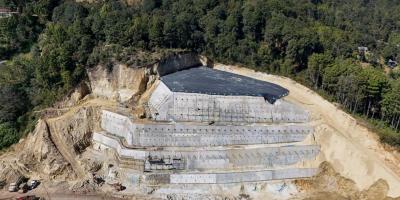 Covial avanza en la recuperación del km 208 en la ruta entre Totonicapán y Huehuetenango