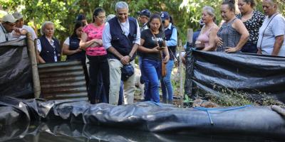 Supervisan proyectos comunitarios de tilapia en Taxisco