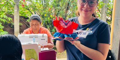 indumentaria maya Ch’orti’ en miniatura