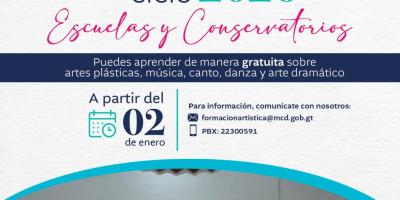 Inscripciones ciclo 2026 en Escuelas y Conservatorios