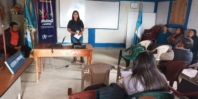 Avanzan las acciones de Comunicación para el Cambio Social y de Comportamiento de SESAN en San Marcos