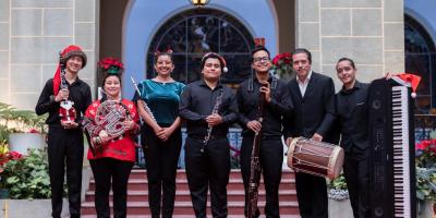 Quinteto Xocomil cerró con éxito el Festival de Música de Cámara en el Palacio Nacional