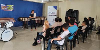 Niñez y juventud de Chicacao se forman en la tradición de la Marimba