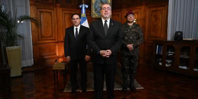 Presidente Bernardo Arévalo en cadena nacional