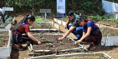 Aprender sembrando también es educar