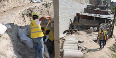 Muros de contención beneficiarán a más de 10 mil vecinos de Guatemala y Villa Nueva