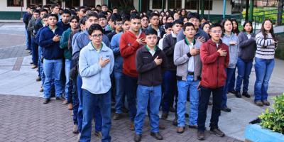 ENCA da la bienvenida a 612 estudiantes del Ciclo I 2026